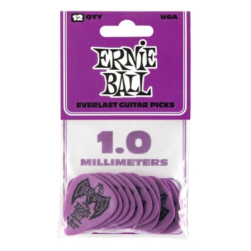 Набор медиаторов 1.0 mm ERNIE BALL 9193 Everlast 12 шт./уп. #1