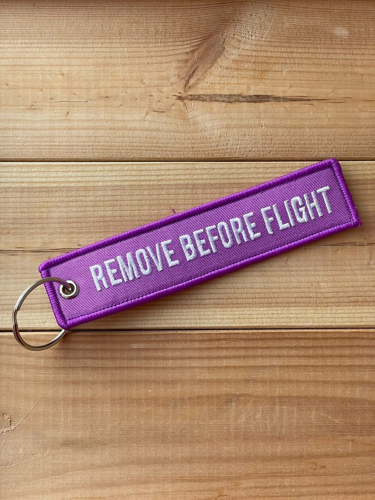 Тканевая ремувка REMOVE BEFORE FLIGHT Изъять Перед полетом #1