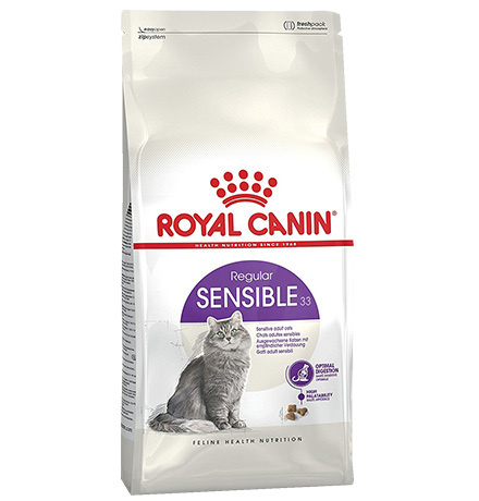 Royal Canin Sensible / Сухой корм Роял Канин Сенсибл для кошек с Чувствительным пищеварением 1,2 кг  #1