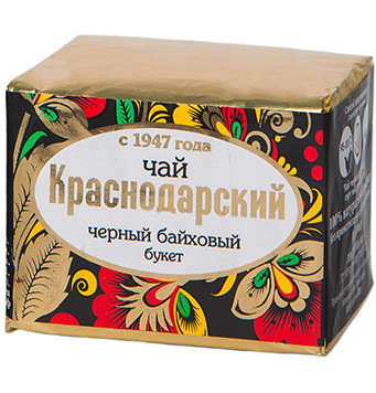 Краснодарский с 1947г Чай черный "Букет" 50 гр. #1