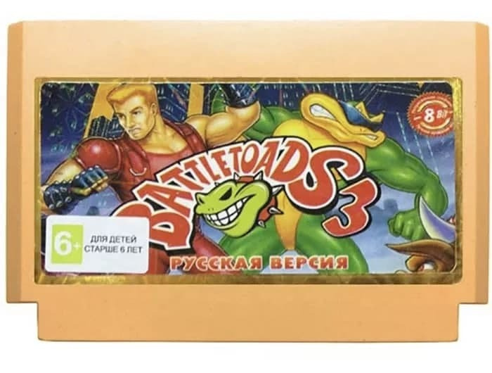 Картридж (8 бит) Battletoads 3 (Battletoads & Double Dragon) (Рус) #1