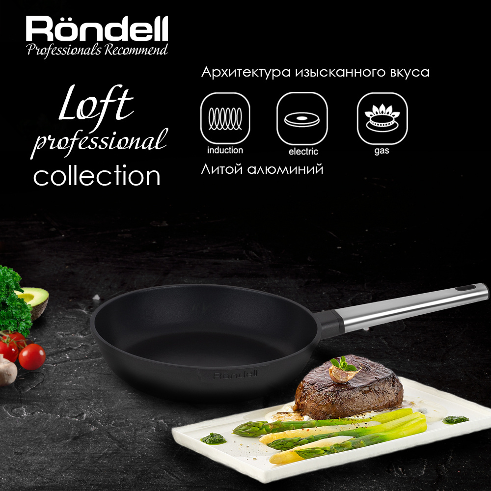 Сковорода Rondell Loft Professional, 20 см #1