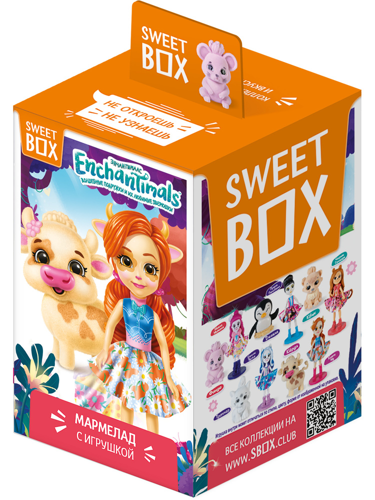 Sweet Box Конфитрейд СВИТБОКС ENCHANTIMALS 2 Мармелад с игрушкой, 10г  #1