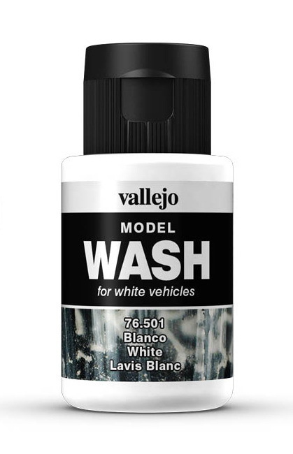 Тонирующая Жидкость Vallejo Model Wash Белая 35мл #1