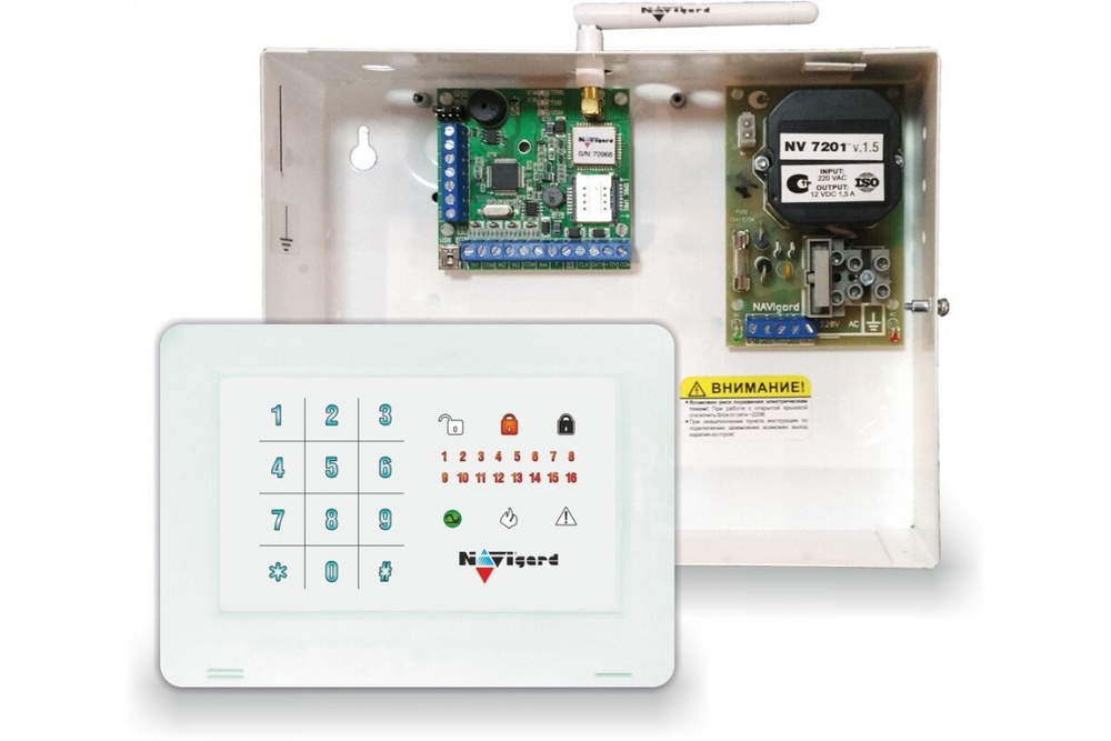 NV 1010c/8516 GSM-GPRS комплект "Сделай сам": NV 206 + NV 7201v.2 + NV8516 #1