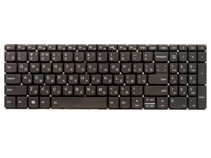 Клавиатура / Keyboard для ноутбука Lenovo IdeaPad S340-15API, S340-15, S340-15IML, S340-15IWL, E53-80, #1