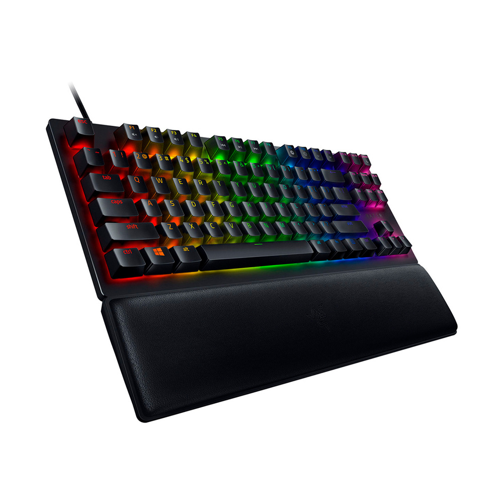 Razer Игровая клавиатура Клавиатура Razer Huntsman V2 Tenkeyless (Purple Switch), черный  #1