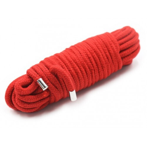Красная бондажная веревка из хлопка 5 м #1