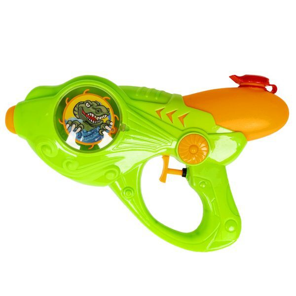 Водный пистолет Bondibon "Наше Лето", cо светящейся вертушкой, зелёный (ВВ5403-А)  #1