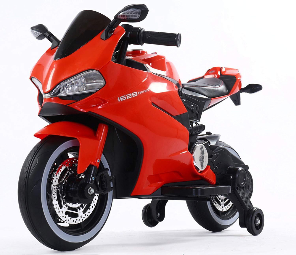 Детский электромотоцикл Ducati Red 12V - FT-1628-RED #1