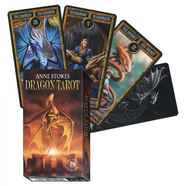 Карты Таро Анны Стокс Дракон / Anne Stokes Dragon Tarot - Fournier #1