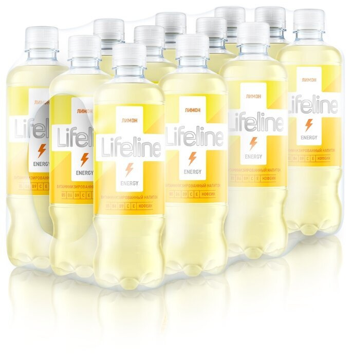 Lifeline Energy (ЛайфЛайн) со вкусом лимона 0,5 х 12шт #1