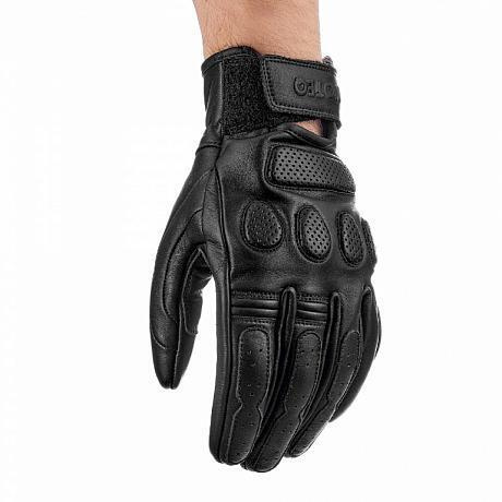 Moteq кожаные перчатки Torex черный S #1