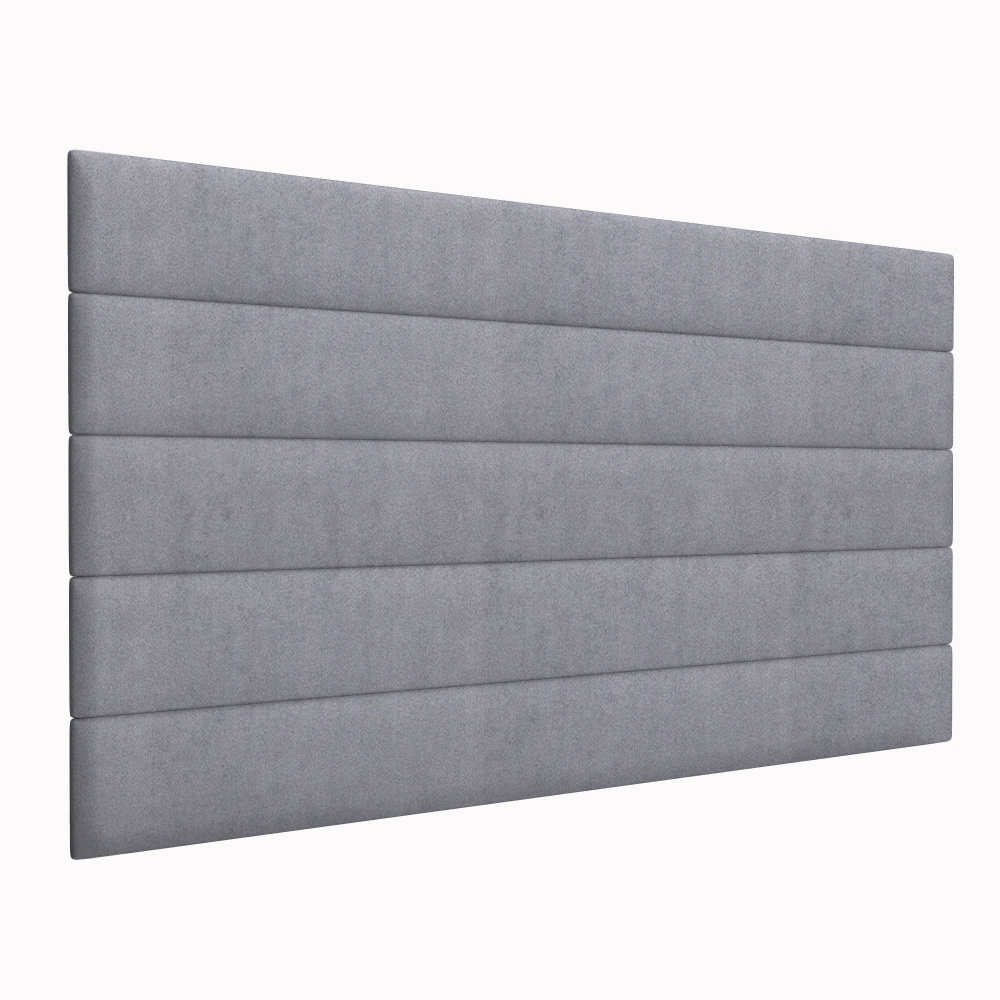 Мягкие обои Alcantara Gray 20х180 см 2 шт. #1