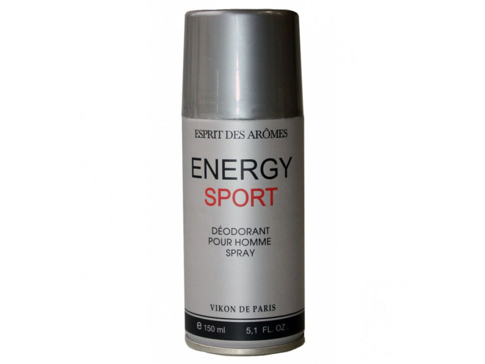 Новая Заря Vikon De Paris Energy Sport Дезодорант аэрозольный парфюмированный для мужчин Энержи спорт, #1