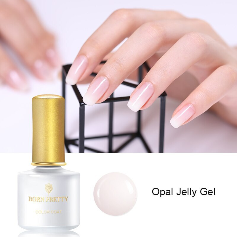 BORN PRETTY Opal Jelly gel полупрозрачный гель-лак #1