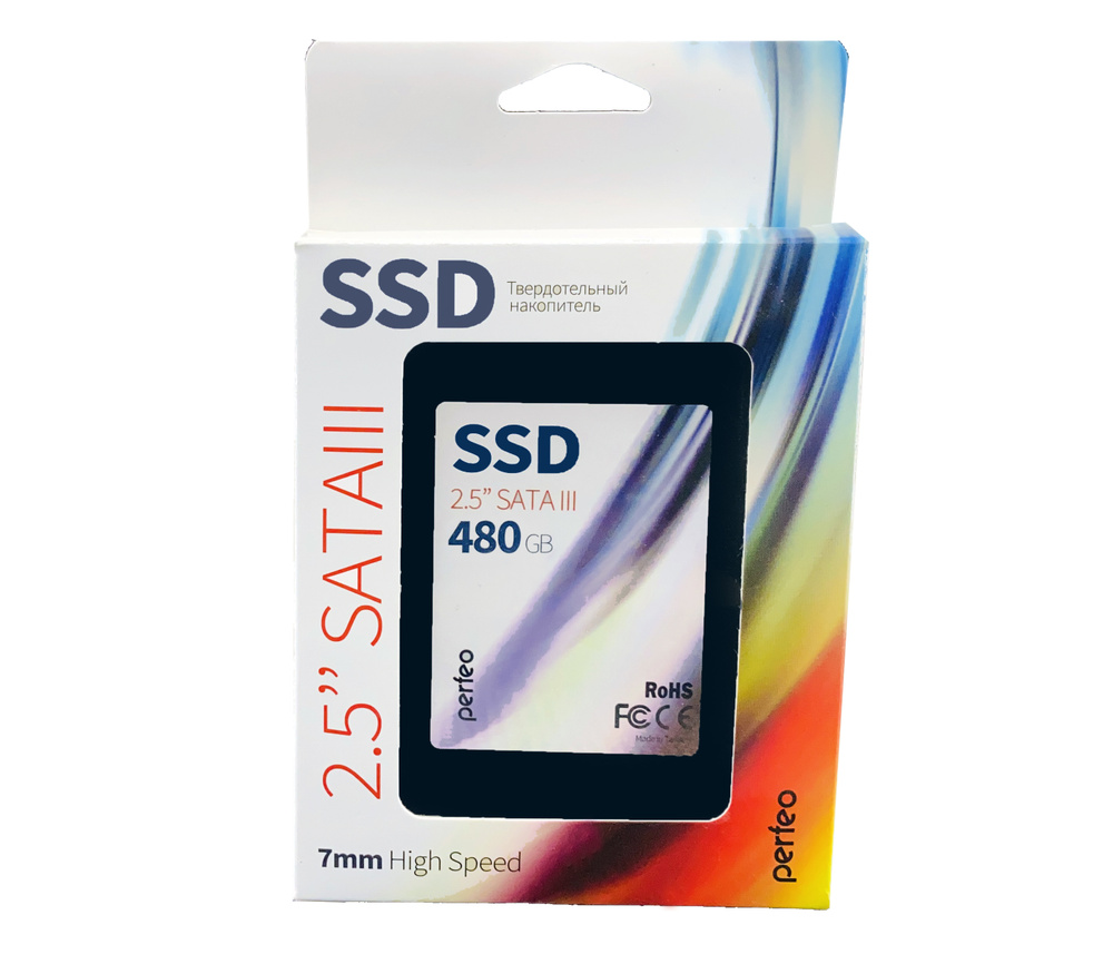 Perfeo 480 ГБ Внутренний SSD-диск Портативный SSD Perfeo 2.5" SATA-III 480GB (PFSSD480GTLC)  #1