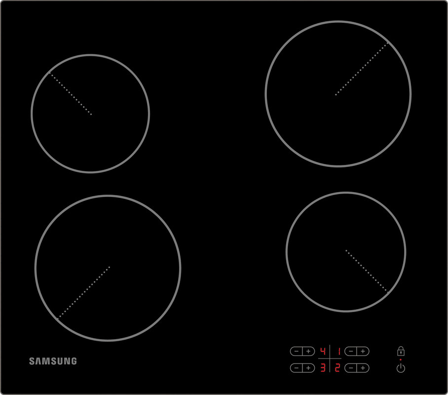 Стеклокерамическая варочная поверхность Samsung  NZ64T3506AKWT #1
