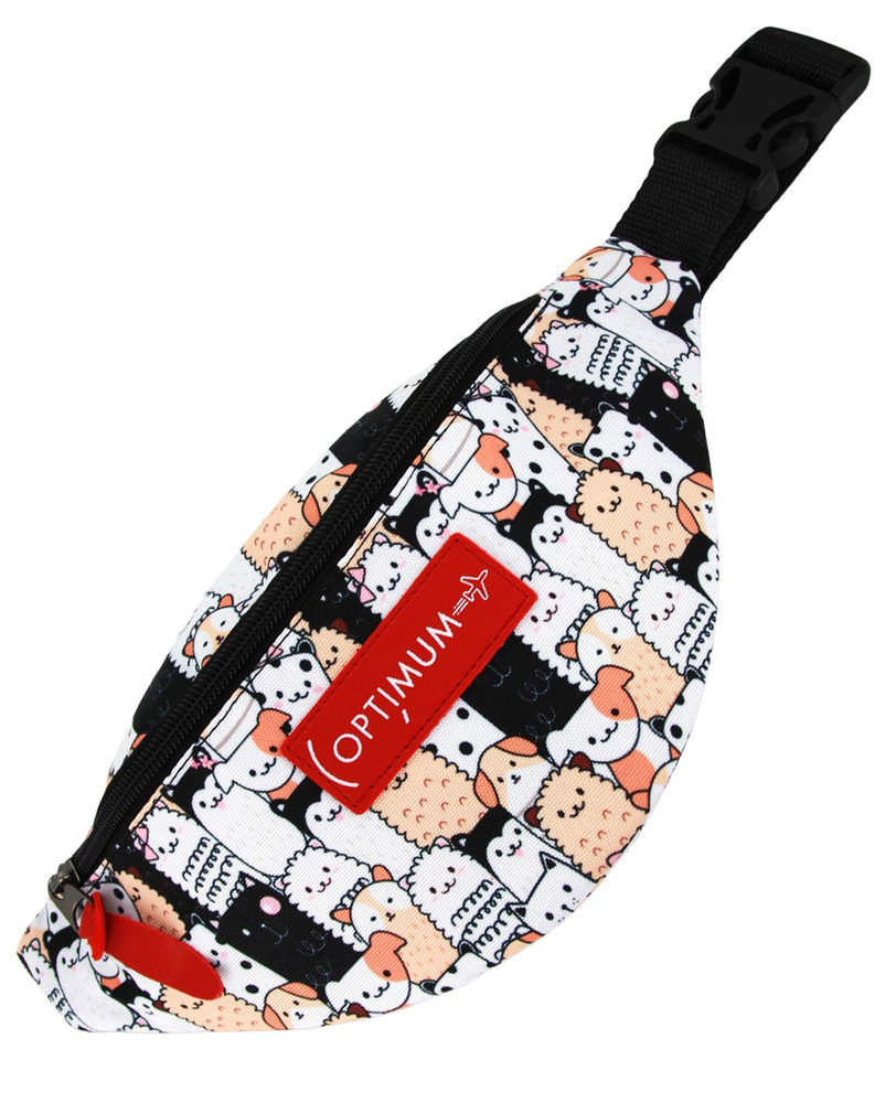 Поясная сумка на пояс женская мужская для девочки мальчика Optimum Mini Custom, собаки  #1
