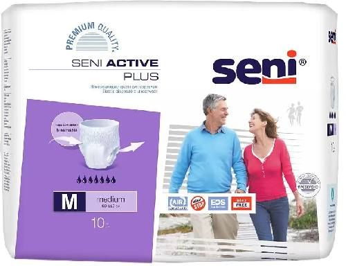 Seni Active Plus, трусы впитывающие (М), 10 шт. #1