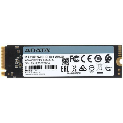 ADATA 250 ГБ Внутренний SSD-диск Swordfish (ASWORDFISH-250G-C) (ASWORDFISH-250G-C) #1