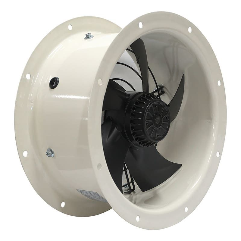 Осевой вентилятор на фланцах Ровен YWF(K)2E-200-ZT (Axial fans) with tube  #1