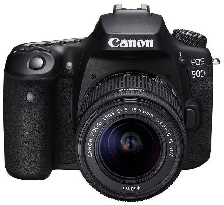 Зеркальный фотоаппарат Canon EOS 90D Kit 18-55 STM #1