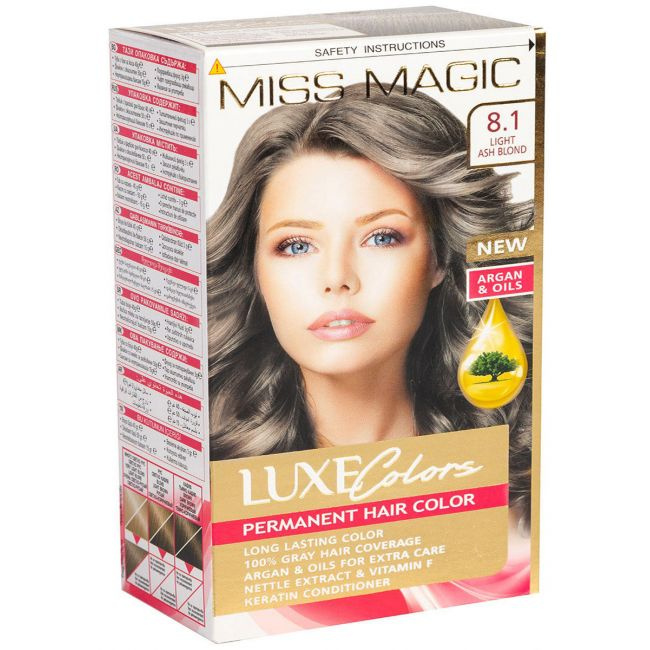 MISS MAGIC LUXE Colors Краска для волос, 40 мл #1