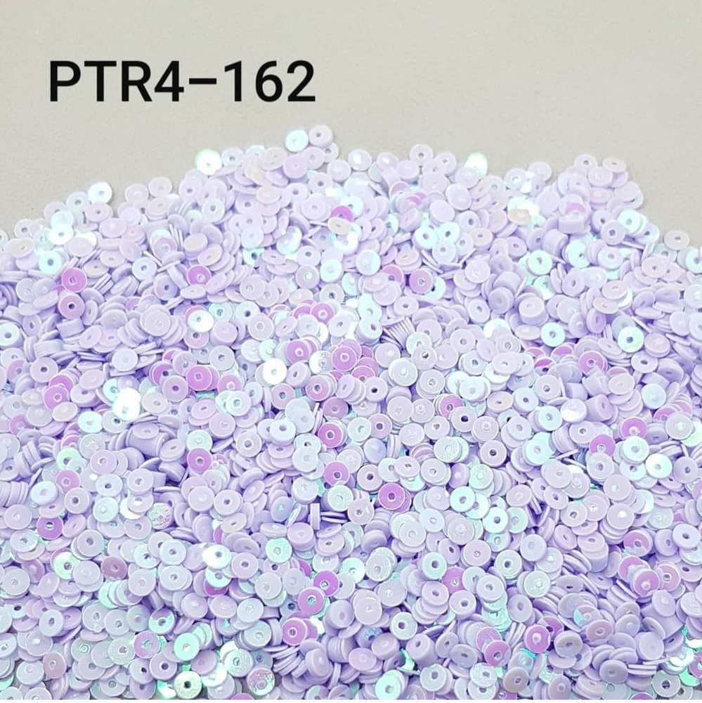 Пайетки круглые плоские с отверстием по центру, диаметр 4 мм - 10 гр/уп, пайетки для рукоделия и творчества, #1