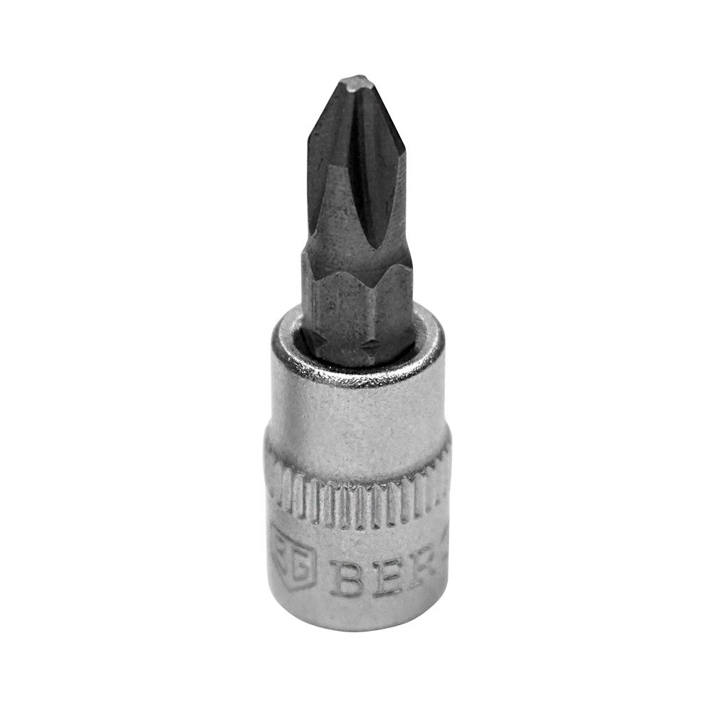 Бита-головка BERGER BG2198, 1/4", Phillips PH0 #1