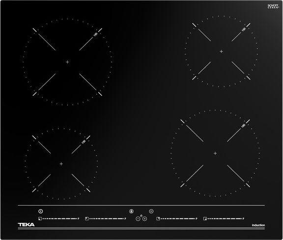 Варочная панель электрическая индукционная встраиваемая Teka / Тэка IBC 64010 MSS черный стеклокерамика #1