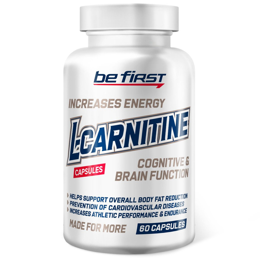 Л-карнитин тартрат в капсулах Be First L-Carnitine tartrate capsules 60 капсул  #1