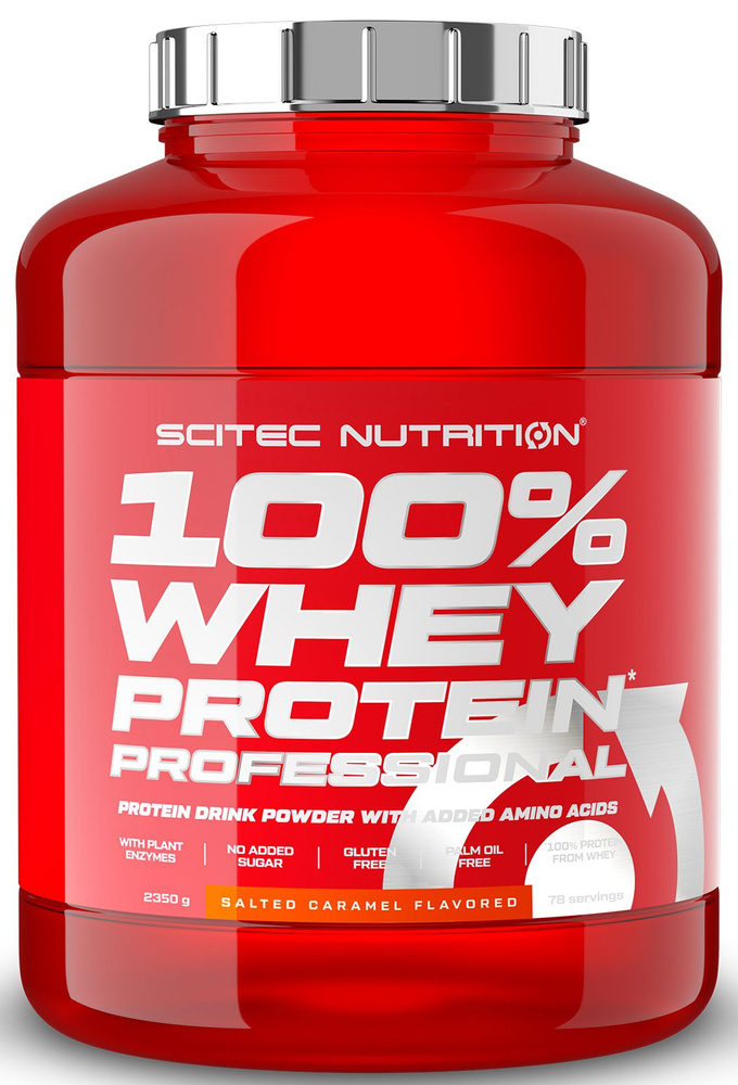 Протеин сывороточный Scitec Nutrition 100% Whey Protein Professional 2350 г соленая карамель  #1