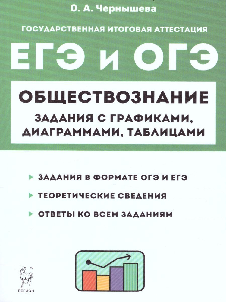 Обществознание. ОГЭ и ЕГЭ. Задания с графиками, диаграммами и таблицами | Чернышева Ольга Александровна #1