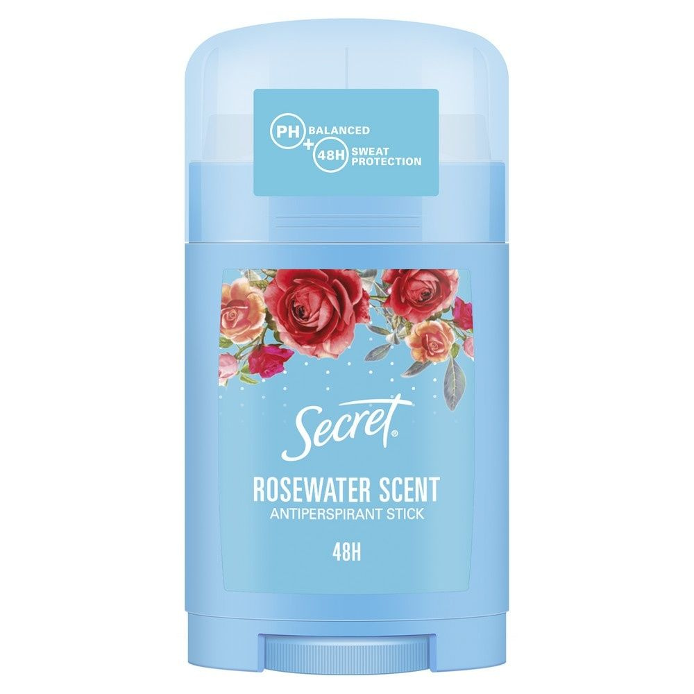 Твердый антиперспирант Secret Rosewater scent 40 мл (81770193) #1