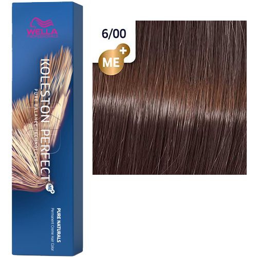 Wella Professionals Koleston Perfect Me+ Pure Naturals Краска для волос 6/00 Темный блонд натуральный #1