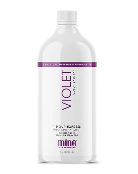 MineTan / Лосьон для моментального загара Violet Pro Spray Mist 14% DHA 1000 мл  #1