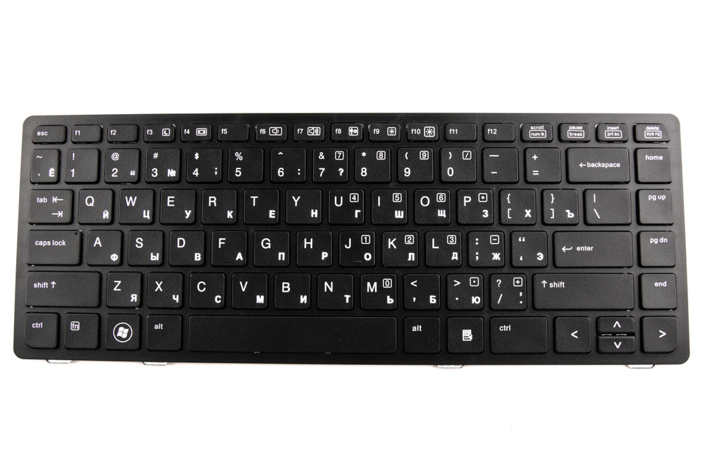 Клавиатура для HP 6460b Elitebook 8460p без трэкпоинта p/n: NSK-HZ4UV, 9Z.N6RSV.10R, 9Z.N6RSV.20R  #1