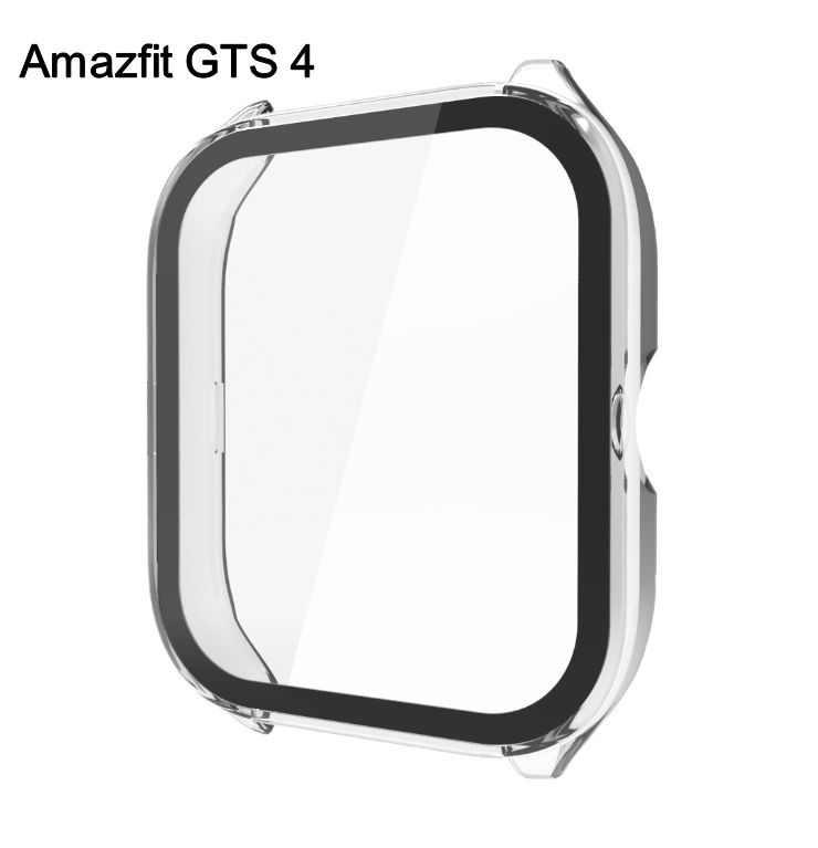 Защитный бампер-чехол MyPads Protect из тончайшего и прочного силикона для Amazfit GTS 4 с противоударными #1