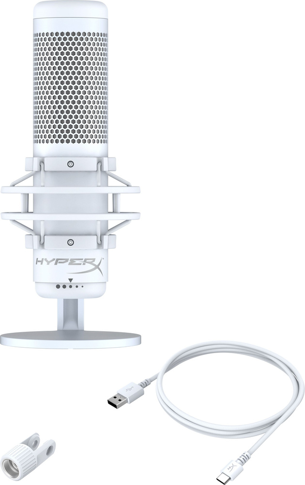 Микрофон HyperX QuadCast S, белый #1