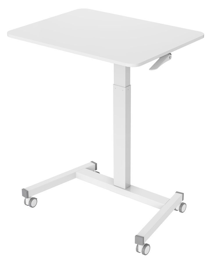 Стол для ноутбука Cactus CS-FDS102WWT / VM-FDS102 столешница МДФ цвет белый, размер 80x60x122 см (CS-FDS102WWT) #1