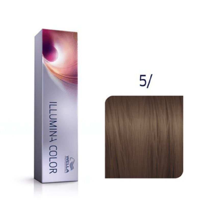 Wella Professionals Illumina Color Профессиональная стойкая крем-краска для волос 5/ светло - коричневый #1
