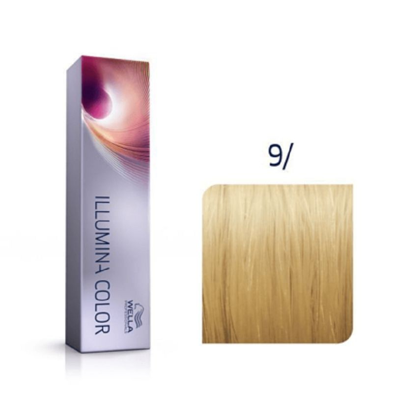 Wella Professionals Illumina Color Профессиональная стойкая крем-краска для волос 9/ очень светлый блонд #1