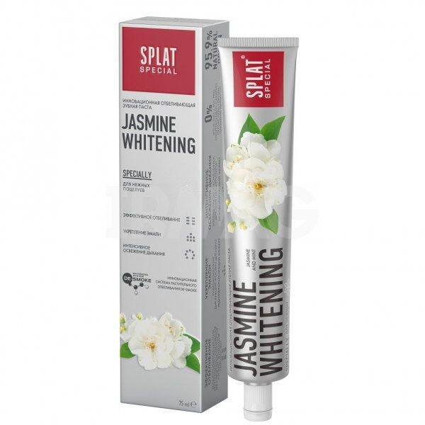 Зубная паста SPLAT Jasmine whitening 75 мл (4603014013750) #1
