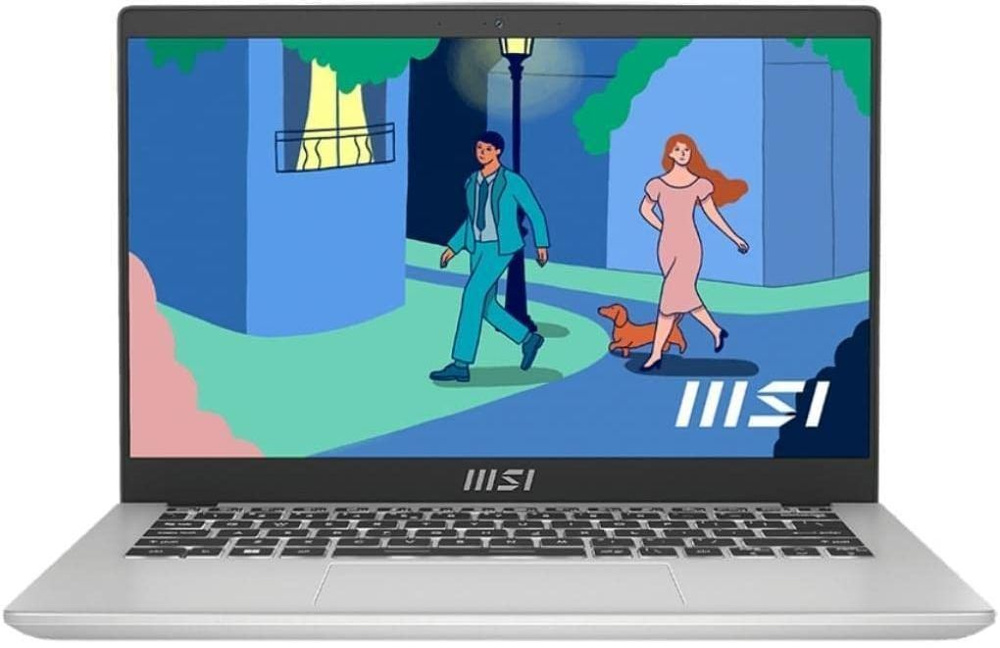 MSI 14 C12M-240XRU Ноутбук 14", Intel Core i5-1235U, RAM 8 ГБ, SSD 512 ГБ, Intel Iris Xe Graphics, Без #1