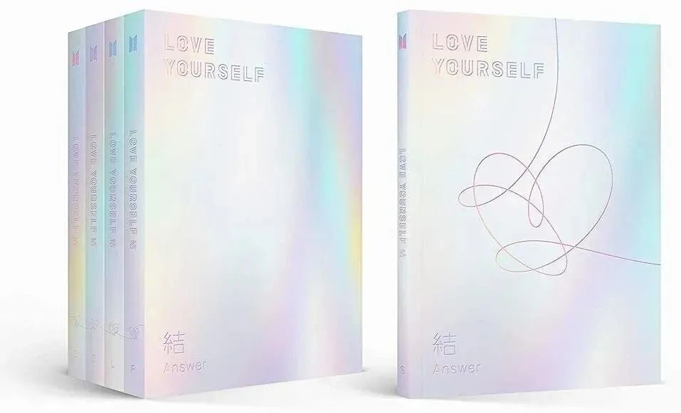 BTS альбом LOVE YOURSELF Абсолютно новый неоткрытый случайная версия  #1