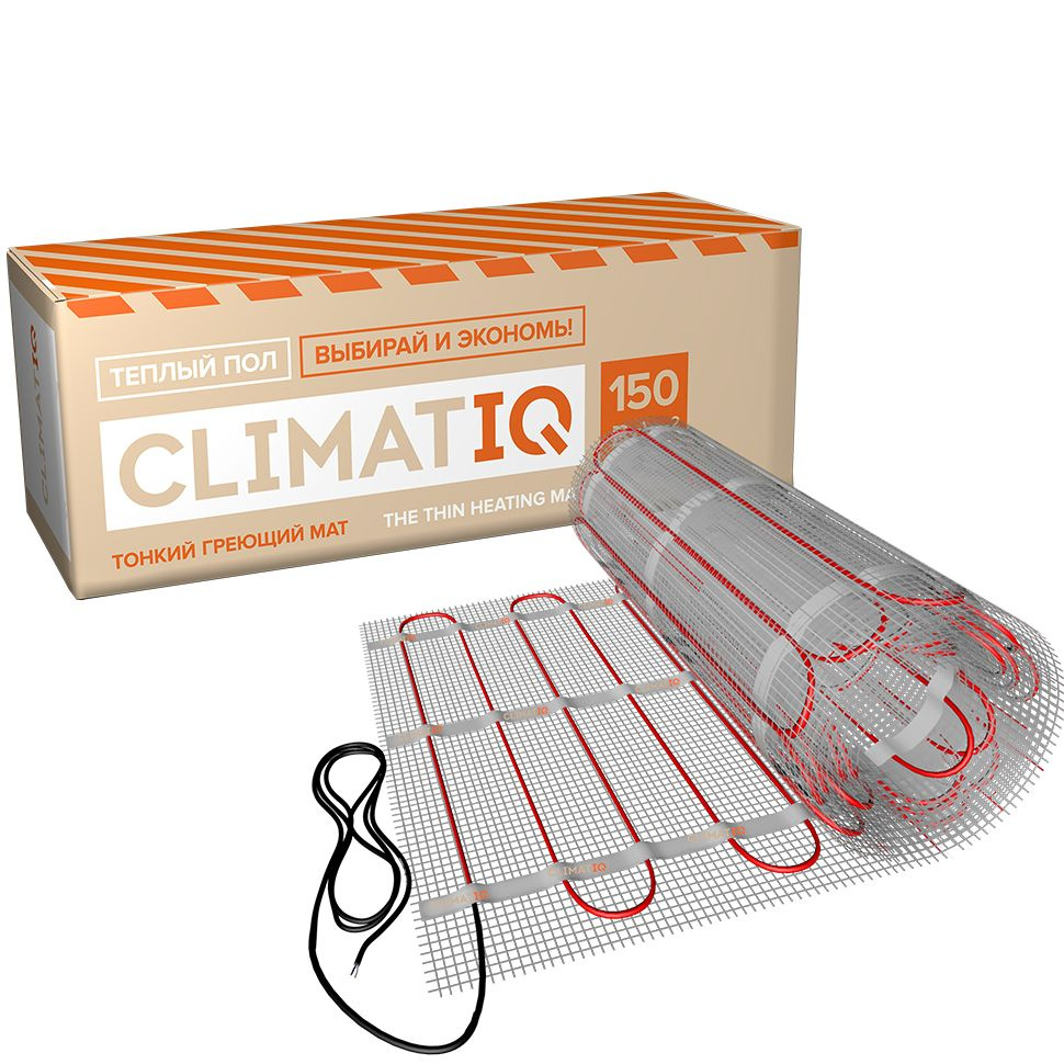 Теплый пол IQWATT CLIMATIQ MAT-450 3 кв м(электрический нагревательный мат)  #1