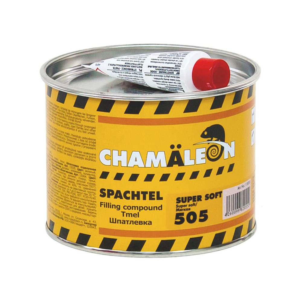 CHAMALEON 505 Super Soft Шпатлевка мягкая полиэфирная универсальная 1 кг. с отвердителем  #1