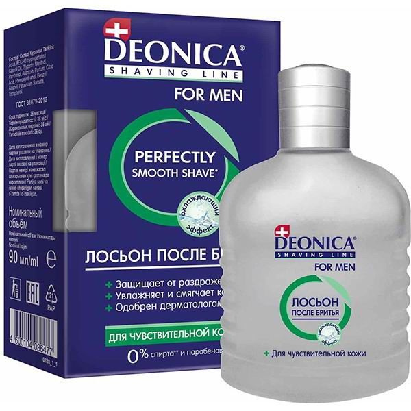 Бальзам после бритья DEONICA FOR MEN Лосьон после бритья Для чувствительной кожи 90мл  #1