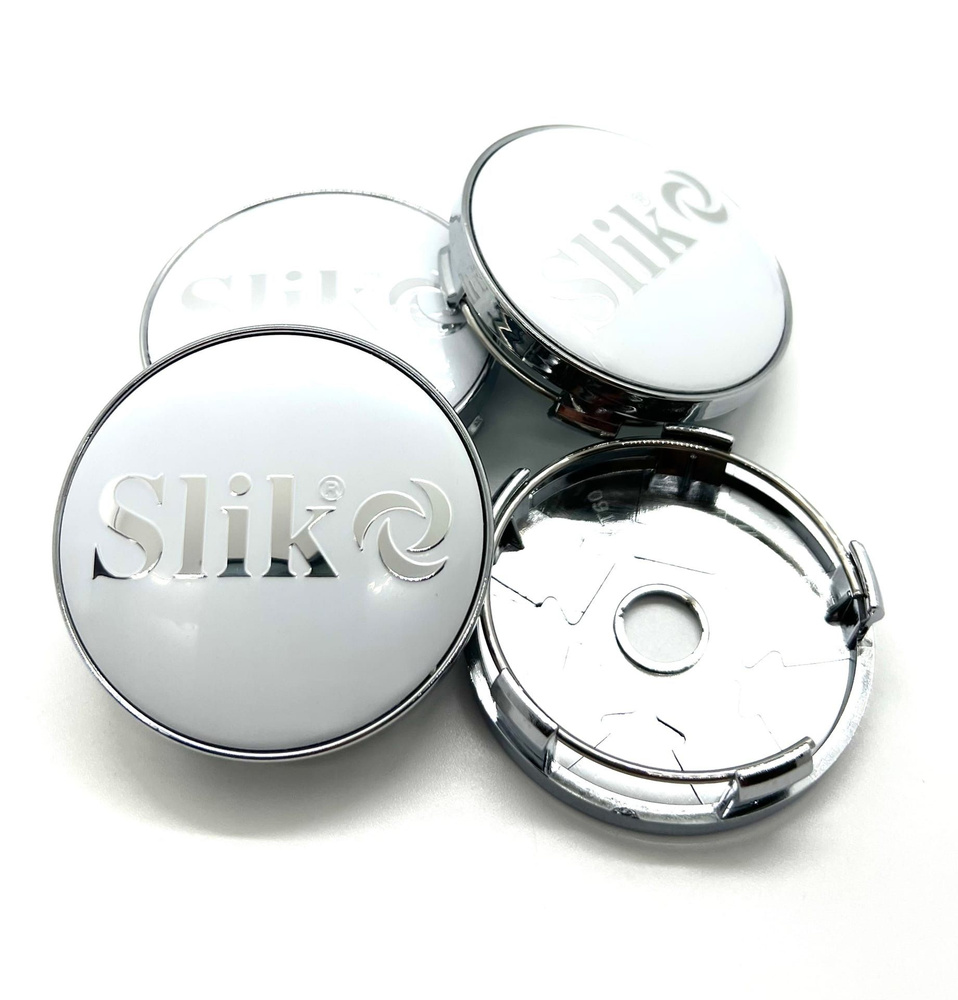 Колпачки заглушки на литые диски Универсальные (Tech Line / Neo/ Venti / RST) Slik 60/56/9мм 4 колпака. #1